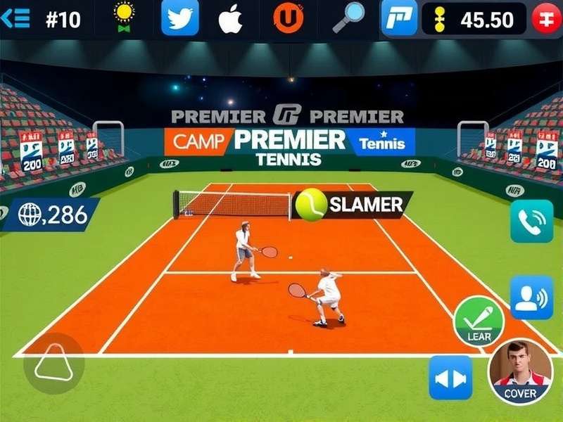 Premier Tennis Champ Game Screenshot
